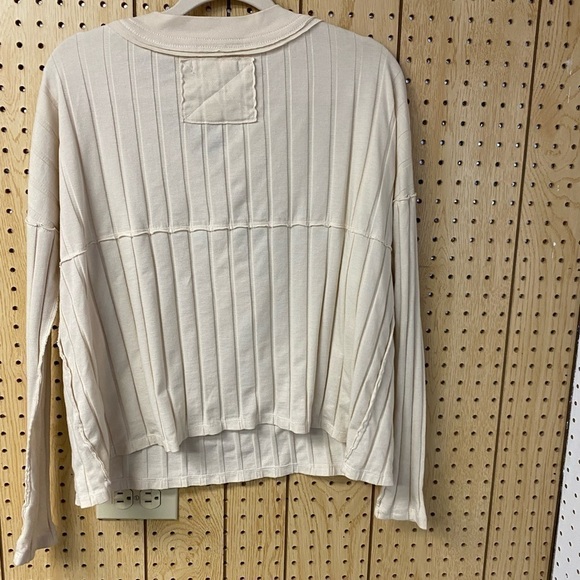 We The Free Long Sleeve Tan Top - Picture 4 of 7